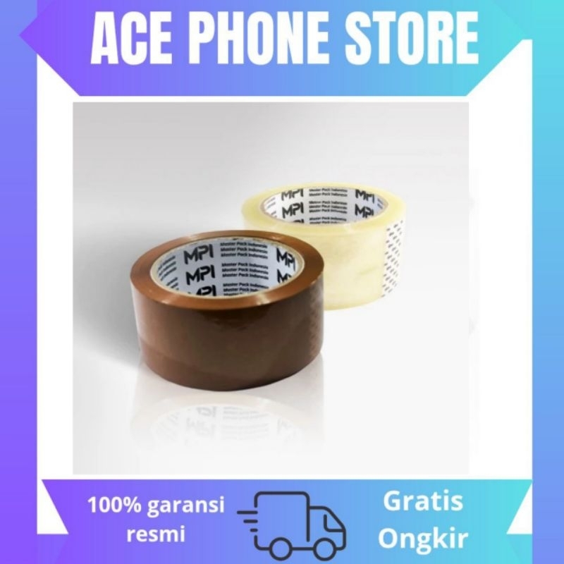 

Lakban Bening - Lakban Cokelat MPI Ekomonis 45mm x 100 Yard