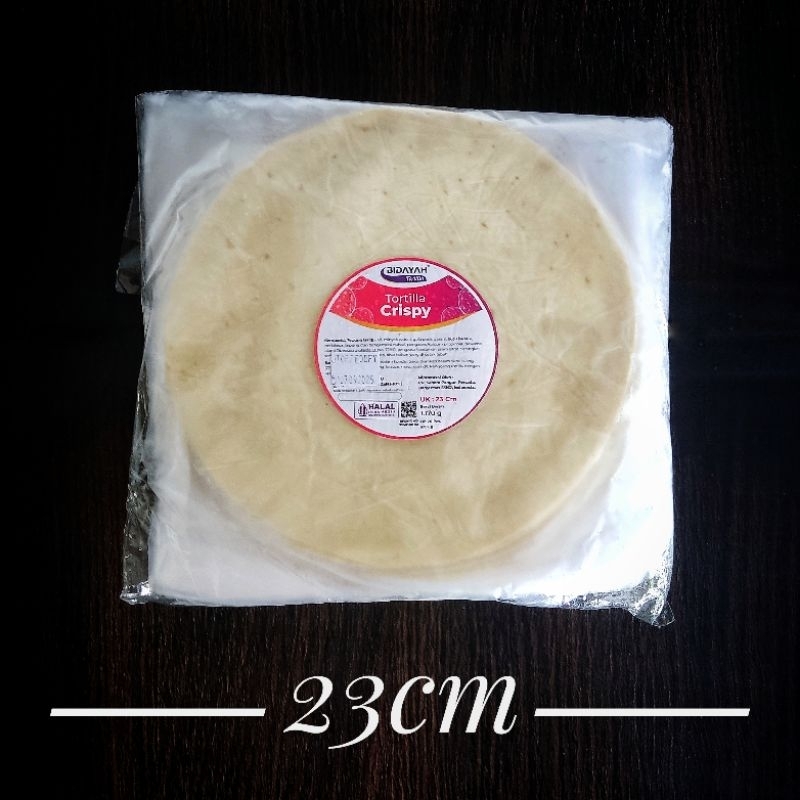 

Tortilla Tortila Kulit Kebab Premium Sahara Bidayah 23cm (20 pcs)