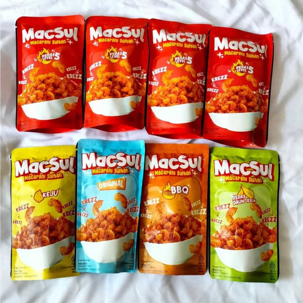 

Cemilan Makaroni Sultan - 50gr