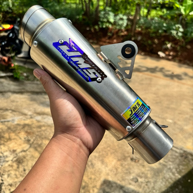 slincer knalpot JMS ORI DAN polos costum proliner