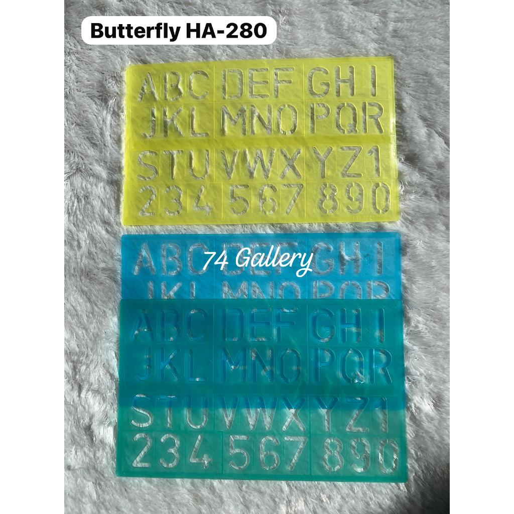 

BUTTERFLY GARISAN ABJAD HA-280