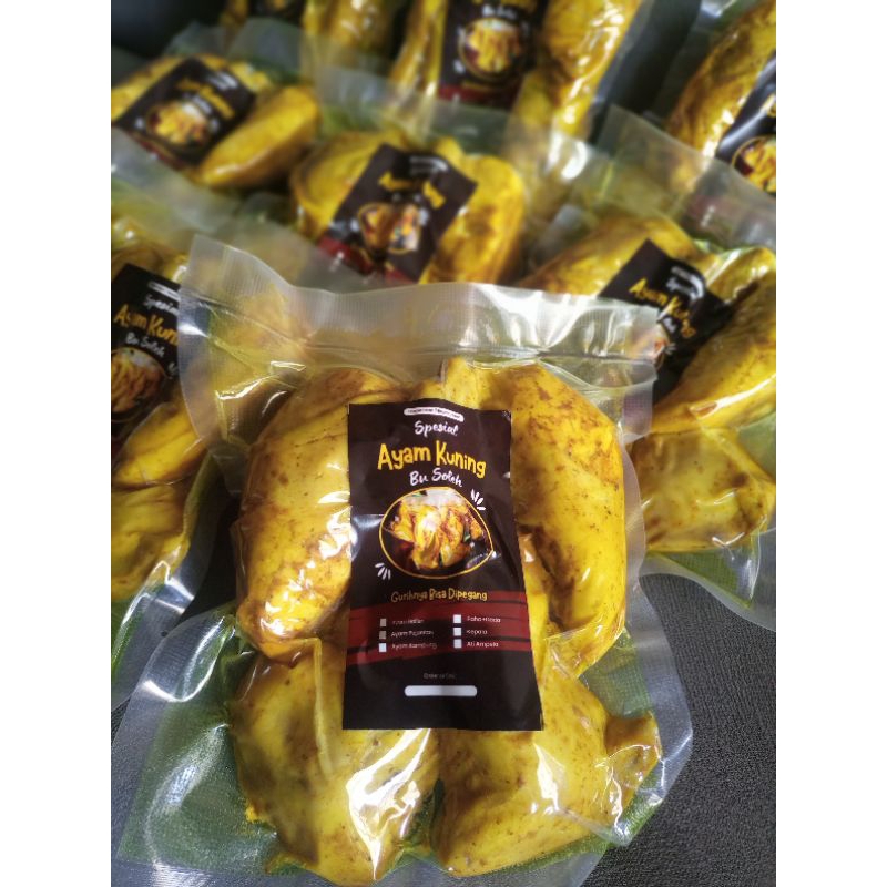 

Ayam Ungkep Bumbu Kuning / Ayam Kuning Siap Goreng / Ayam Boiler