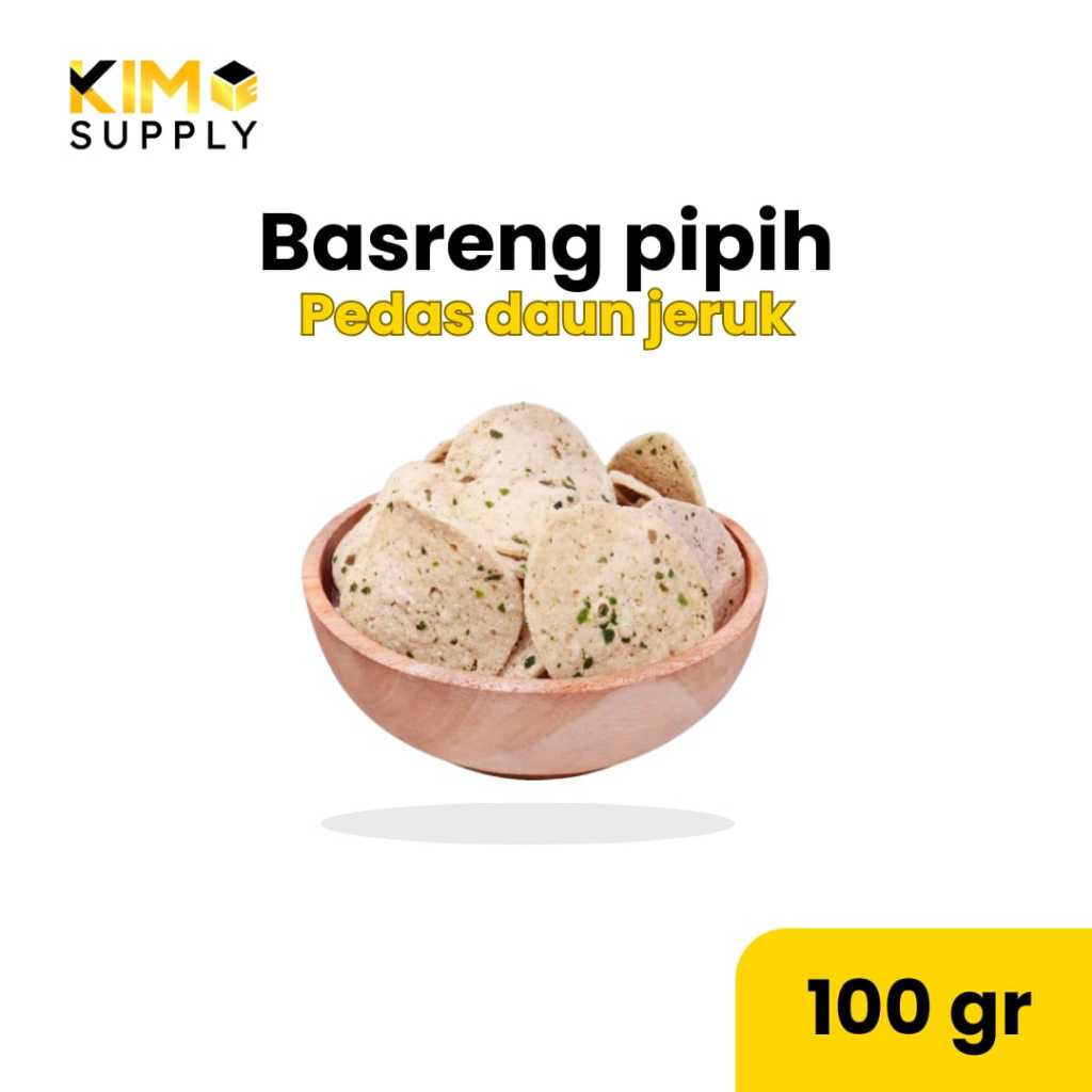 

BASRENG PIPIH ORI DAUN JERUK (100GR) baso goreng snack kekinian termurah