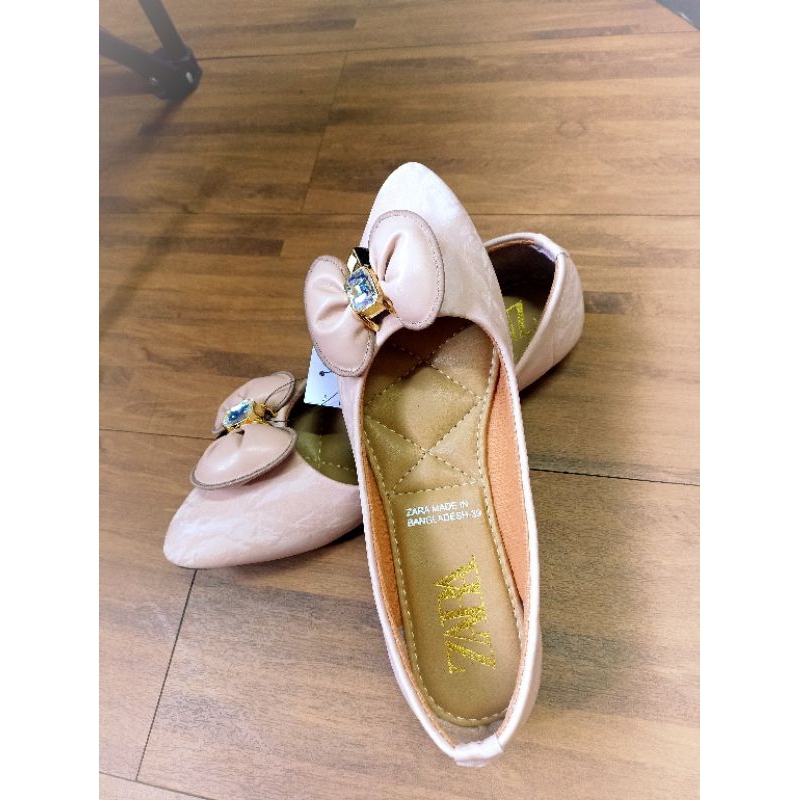 Sepatu wanita | Sepatu Zara | flat shoes wanita | sepatu flat | sepatu pesta | sepatu wanita size 39
