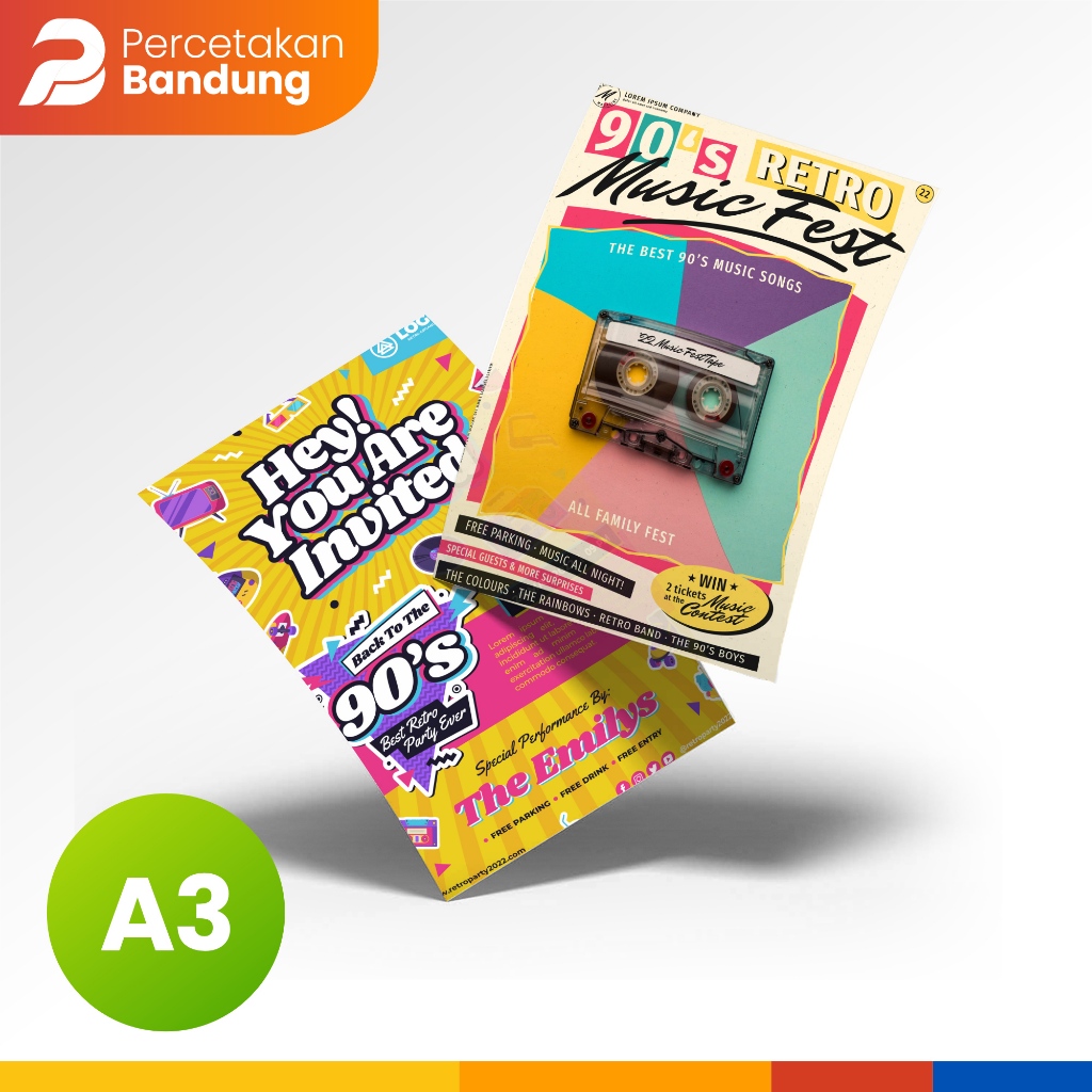 

Brosur Custom | Print MEDIA Flyer Promosi | Cetak Leaflet A3 |