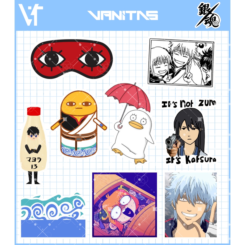 

Stiker/Sticker | Gintama | Sticker HP Aesthetic