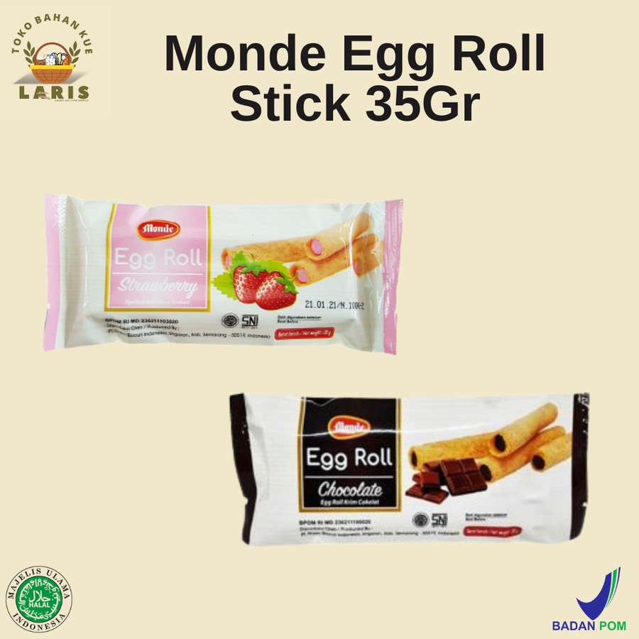 Monde Egg Roll Stick 35Gr