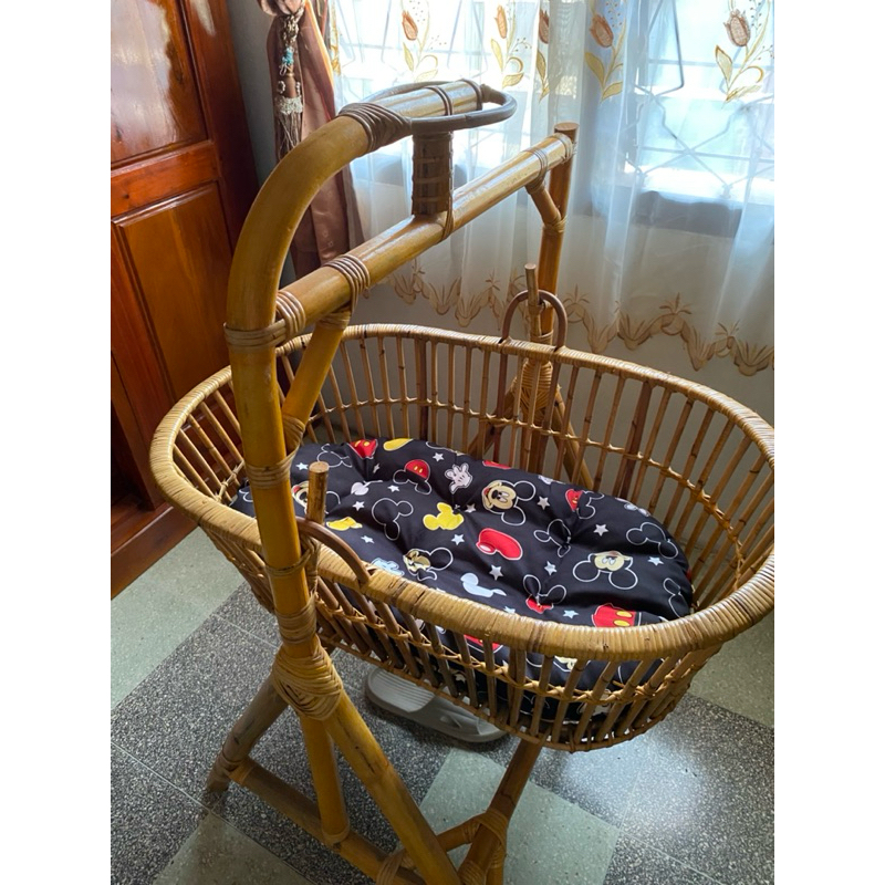 preloved Ayunan Bayi/Keranjang Rotan/keranjang bayi