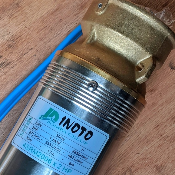SUBMERSIBLE INOTO 4 inch 2HP 3HP + KONTROL BOX