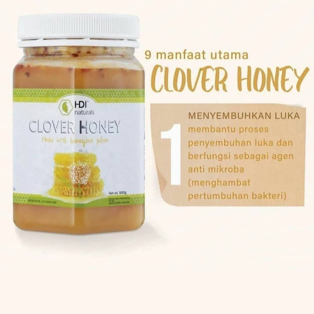 

Madu Newzeland Clover.honey ready 1kg 500gr 250gr Original HD