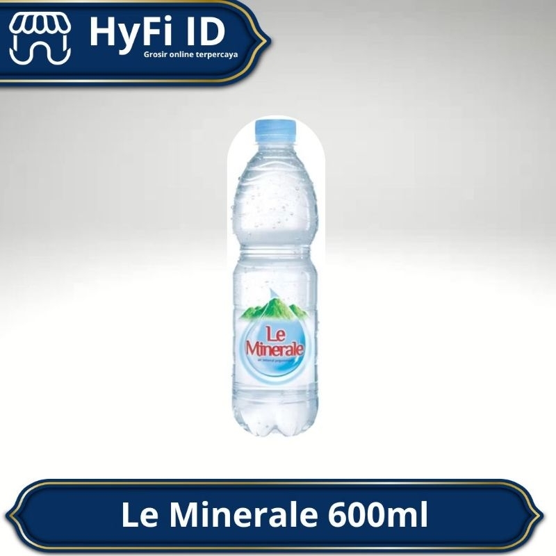 

Le Minerale 600 ml - Air mineral dalam kemasan