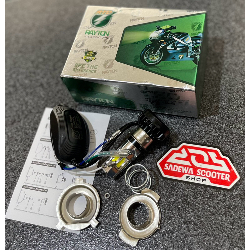 Lampu Led 6 Titik Lampu RTD Rayton Vespa Super Sprint PX PS Exclusive Excel