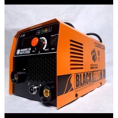 BLACKFOOT MESIN LAS MINI CO2 MIG MAG MMA 135SE Tanpa gas 3 in 1 glasses