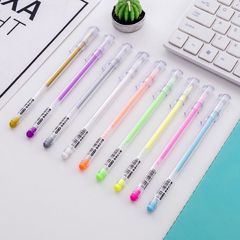 

ozozshop - Pulpen Gel Warna Tip 0.5mm #ST084 / Colour Gel Pen / Art Pen / Pena Warna Warni