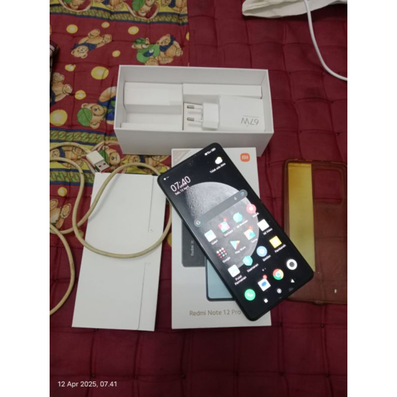 Redmi note 12pro 5g bekas second
