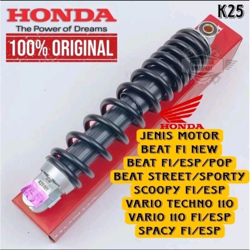 Shockbreaker Original Honda AHM shock honda beat fi Scoopy FI