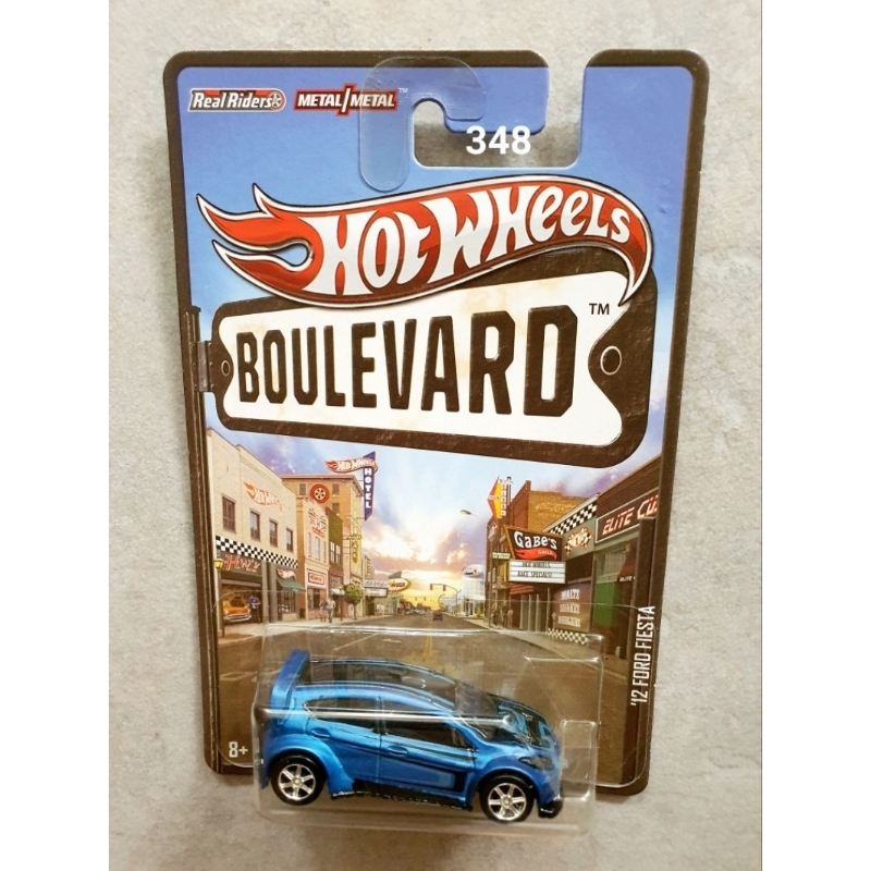 Hotwheels BOULEVARD 12 FORD FIESTA 348