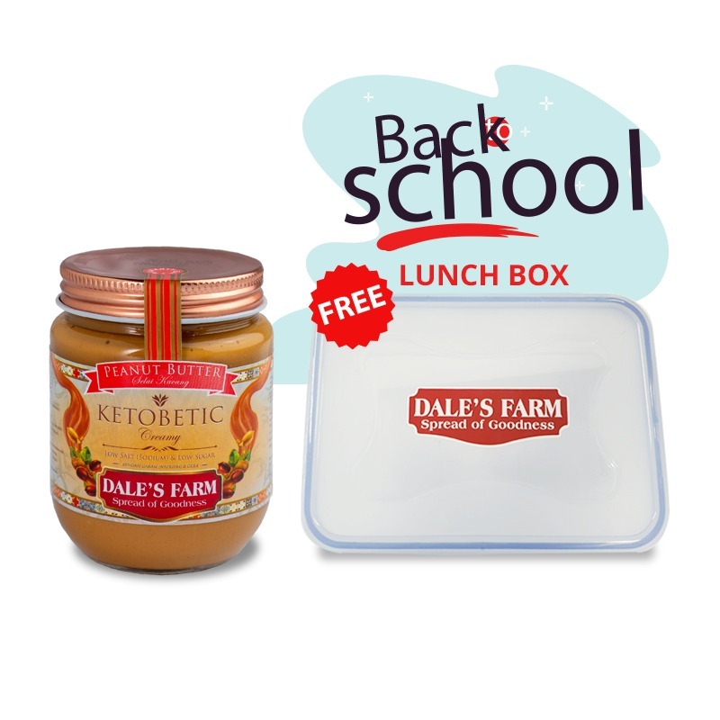 

Dale's Farm Ketobetic Creamy Selai Kacang 250gr