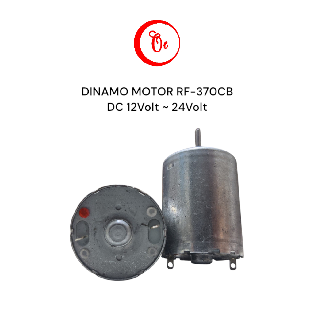 DINAMO MOTOR RF-370CB DC 12Volt ~ 24Volt ORIGINAL