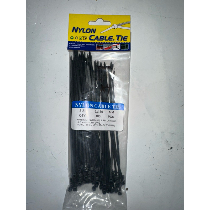 

Kabel Ties/Ripet 3X150 Isi 100pcs