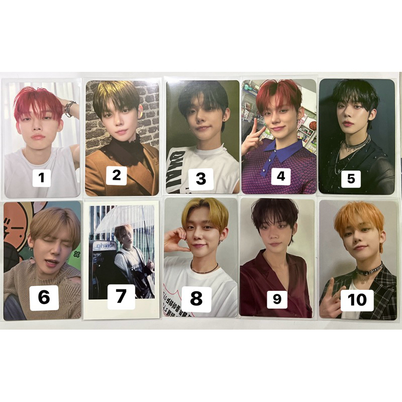 TXT Yeonjun dmm r3 LD sw kit ver decokit25 yetimall pop up pob yes24 kakao yzy photocard