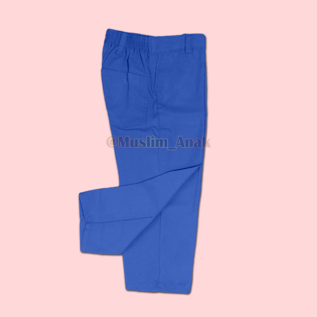 Celana Panjang Biru Benhur SD Celana Sekolah