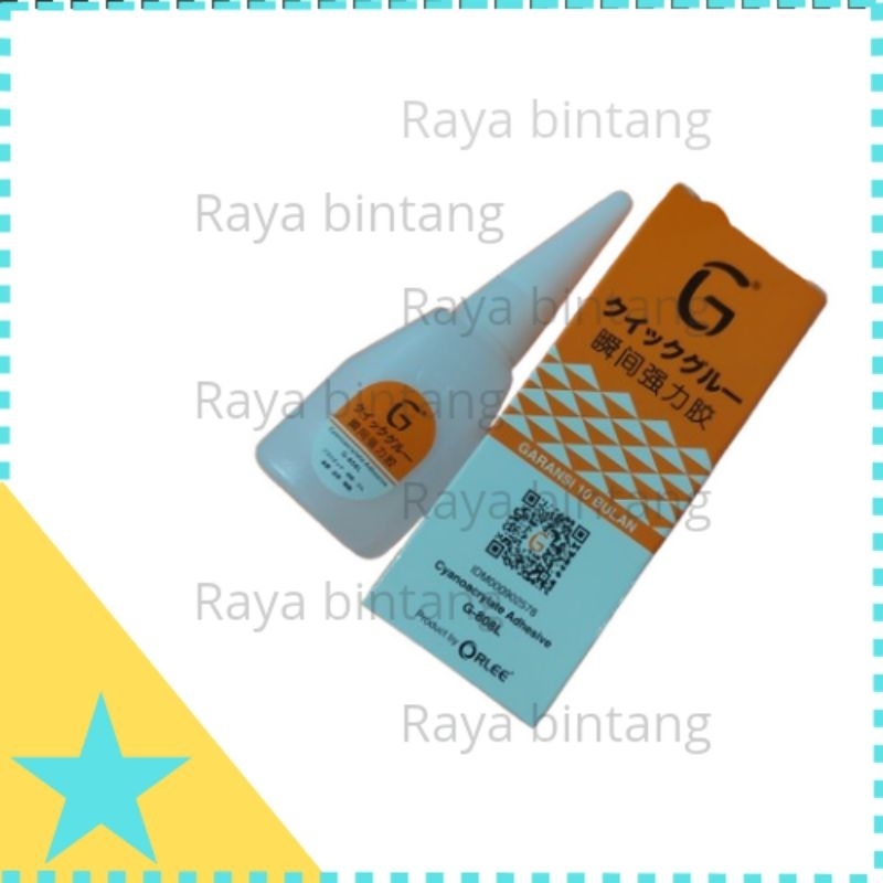 Lem korea lem G super perekat serbaguna logam plastik pvc karet besi plat kulit kayu akrilik mika ke