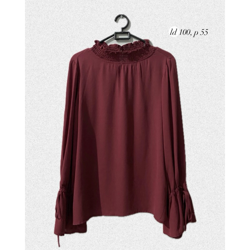 KEMEJA DAN BLOUSE POLOS WANITA  (PL)