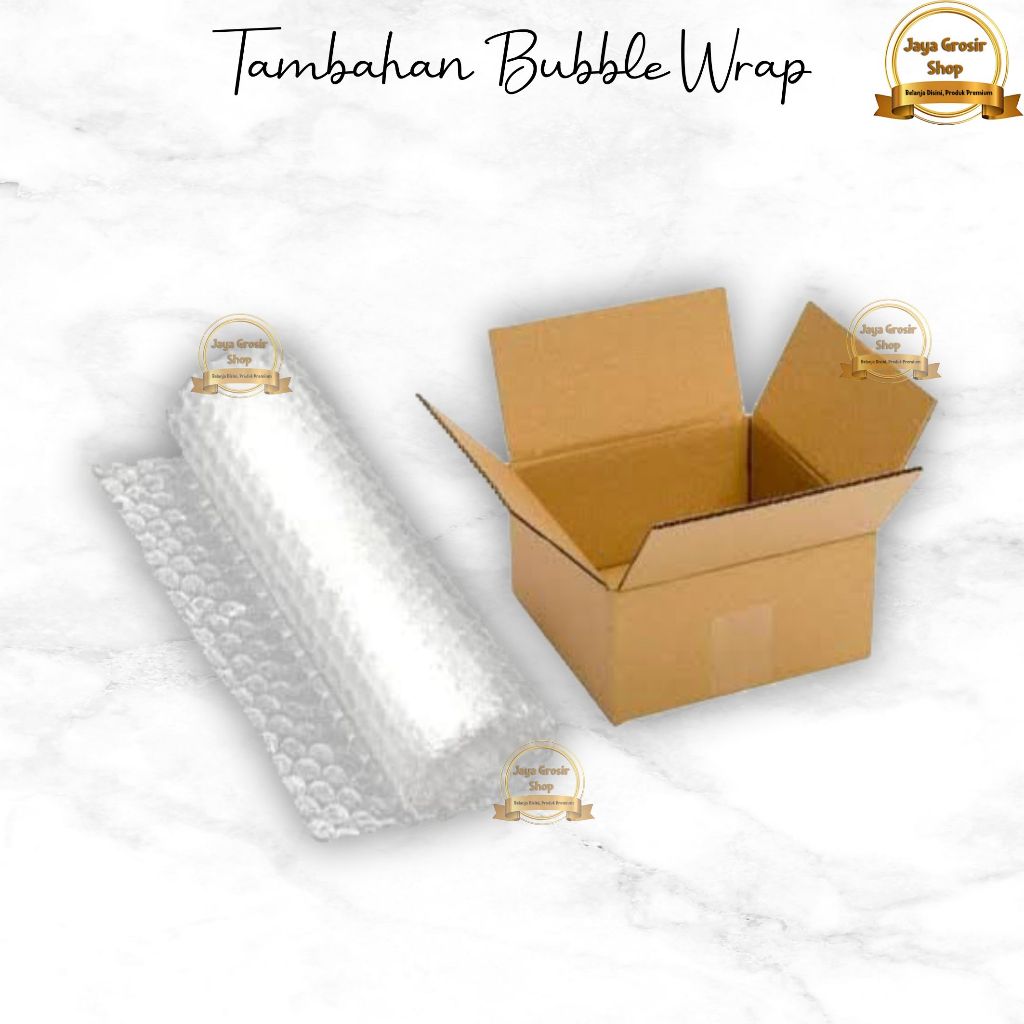 

Tambah Bubble Wrap Extra Untuk Safety dan Keamanan Extra Paket