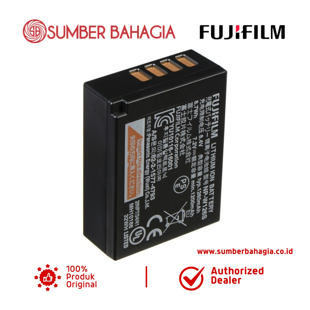 Fujifilm NP-W126S Baterai Kamera