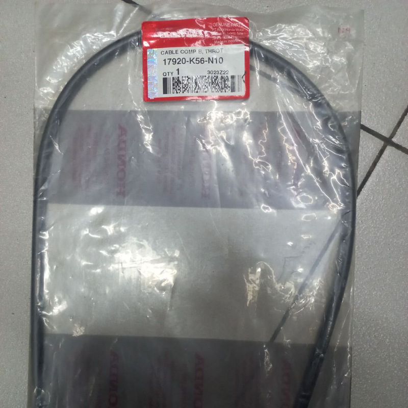 17920K56N10 – CABLE COMP B THROT, KABEL GAS B, KABEL GAS SUPRA GTR ORI AHM