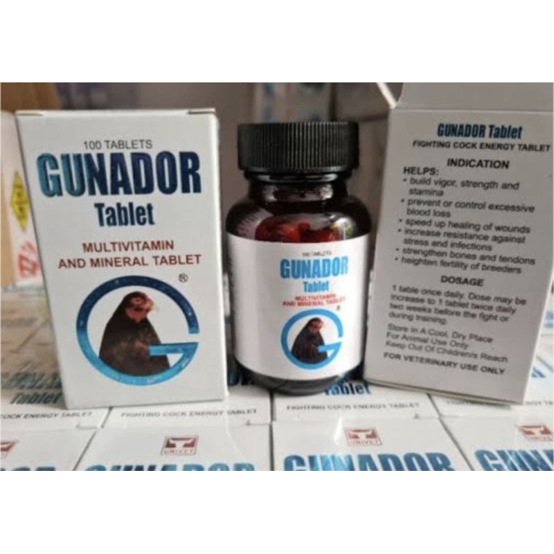 Ganador Vitamin ayam laga/ayam aduan Bangkok/piliphins 25tablets