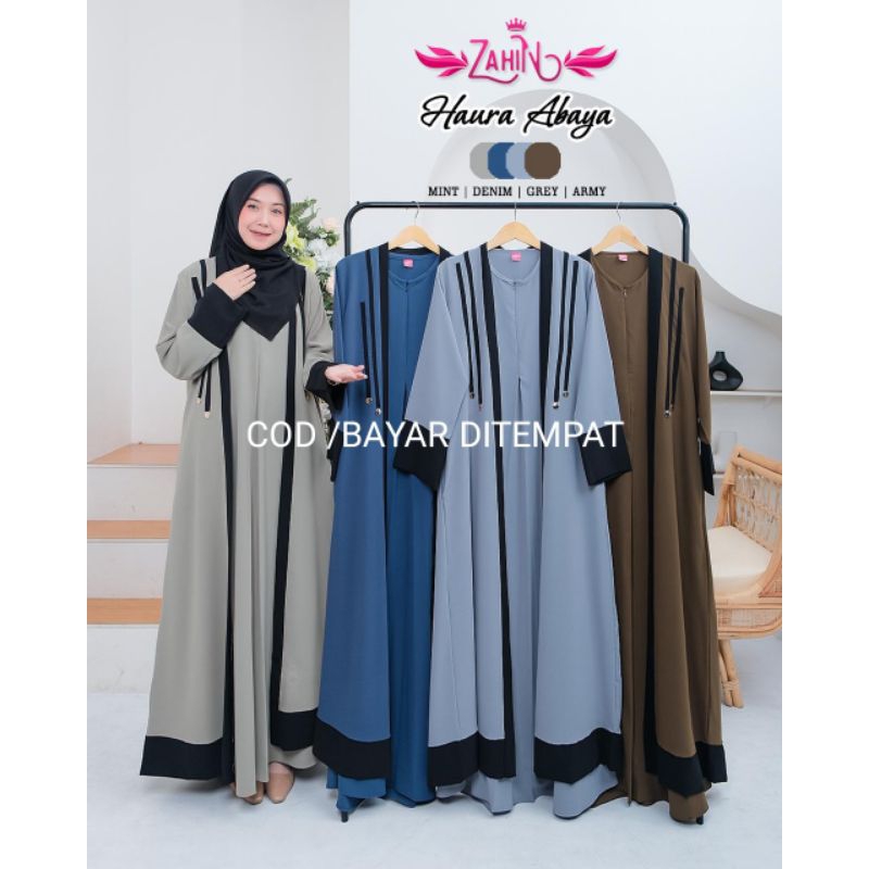 HAURA ABAYA/GAMIS MURAH/ZAHIN COLLECTION