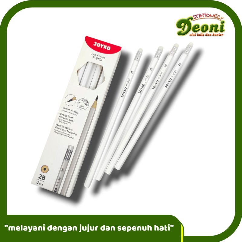 

JOYKO Pensil Pencil 2B P-8138 (1 Pack / 12 Pcs)