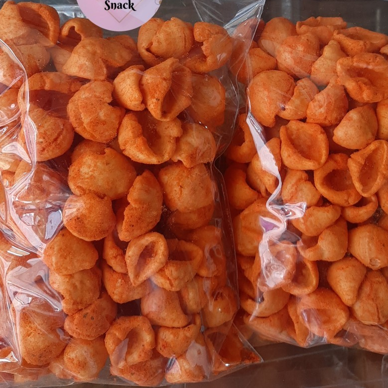 

PROMO 2 BUNGKUS KERUPUK RAMBOO VIRAL EXTRA PEDAS / KEMASAN SACHET 100 GRAM