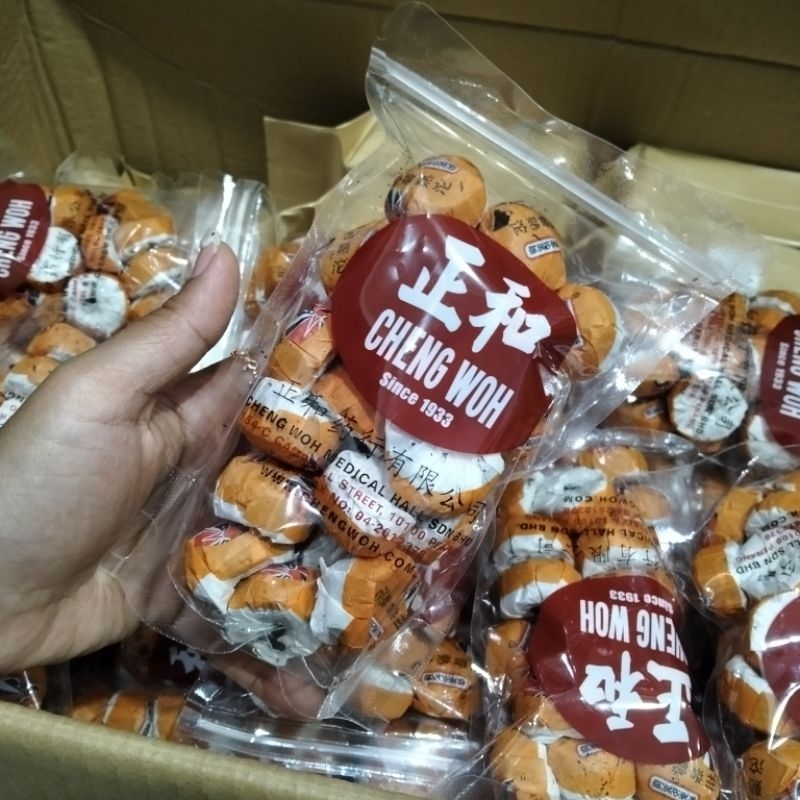 

- BANGKOK MEDAN - READY CHENG WOH ORANGE PU ER TEA CITRUS ISI -+22-27pcs / TEH PELANGSING