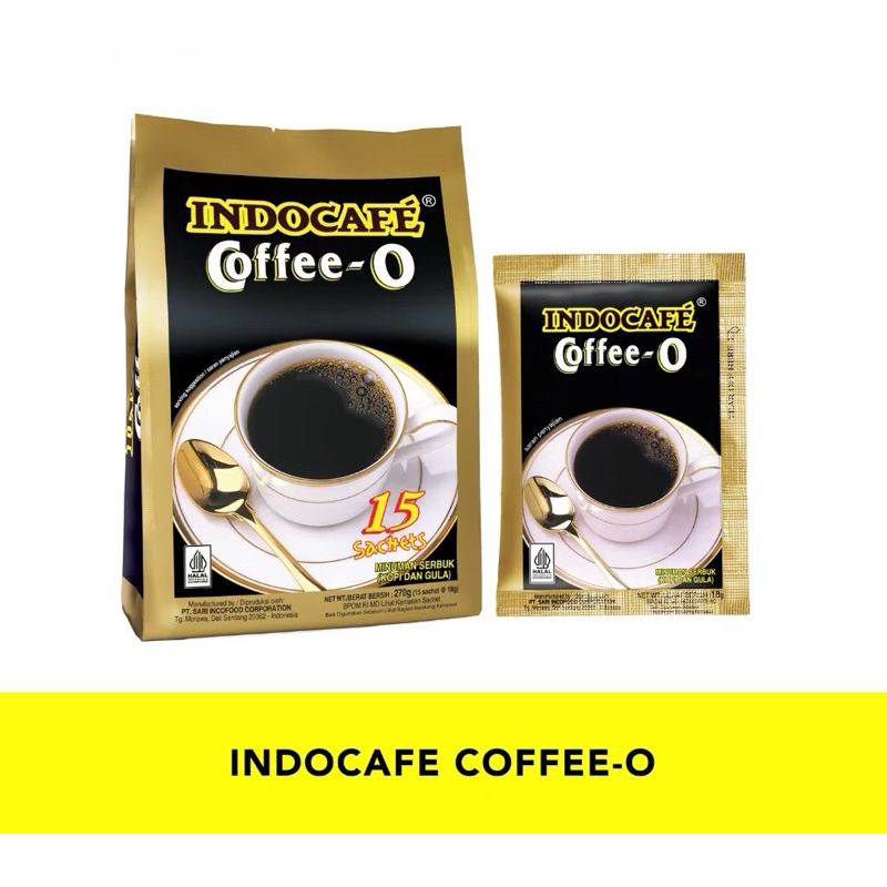 

TERMURAH !! INDOCAFE coffe O 10pcs 30pcs