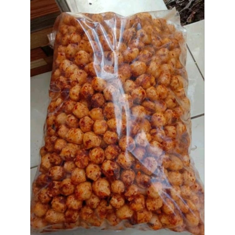 

Cimol kering pedas Daun jeruk isi 500 gram
