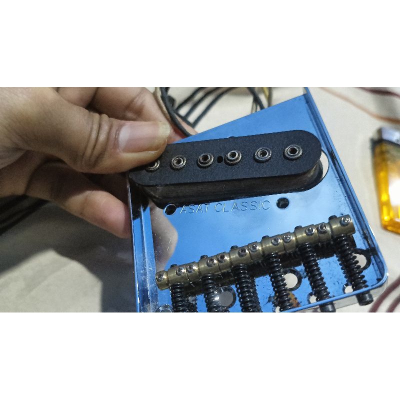 pickup gitar GNL ASAT CLASIC ORIGINAL UNTUK TELECASTER