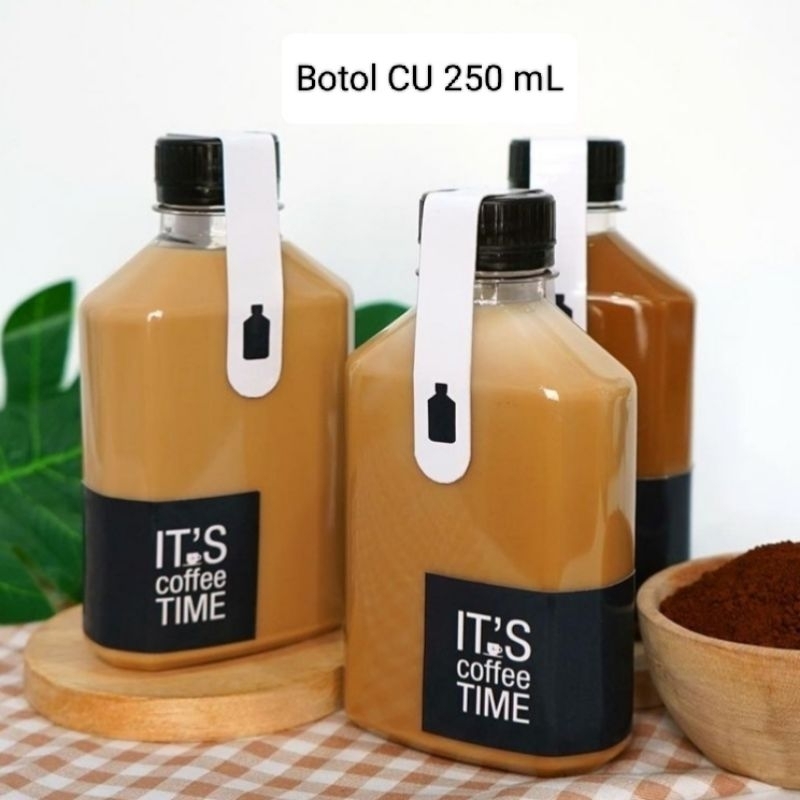 BOTOL CU 250 ML | Botol Gepeng 250 mL