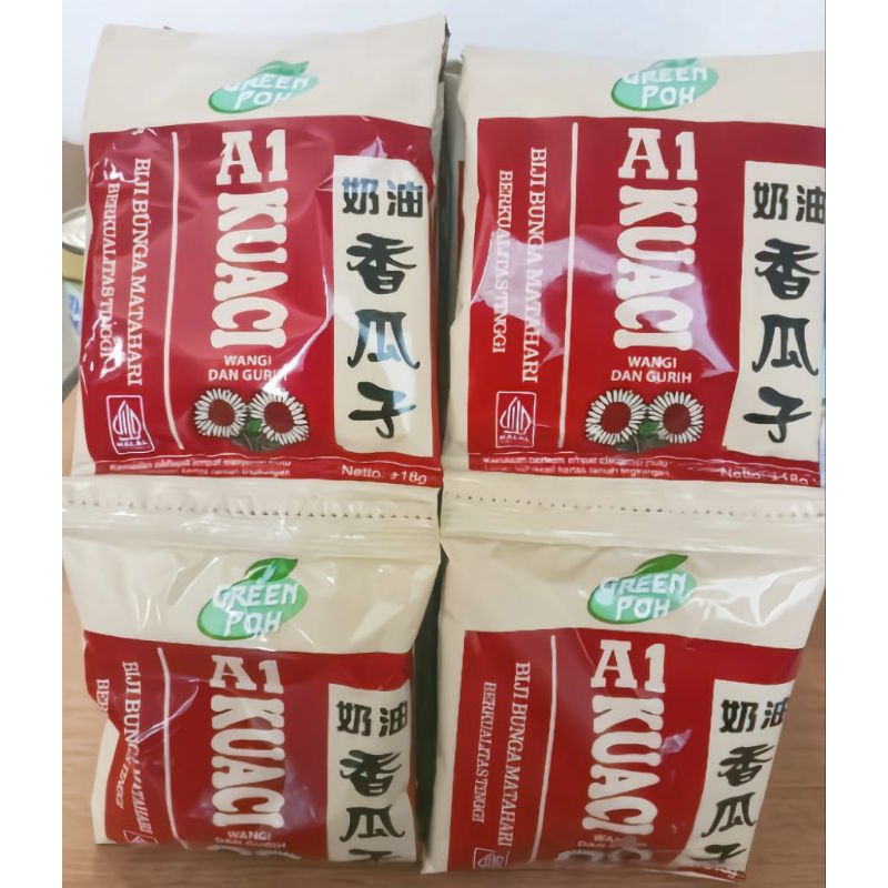 

Green Poh - Kuaci A1 9gr 1 pack isi 10bks