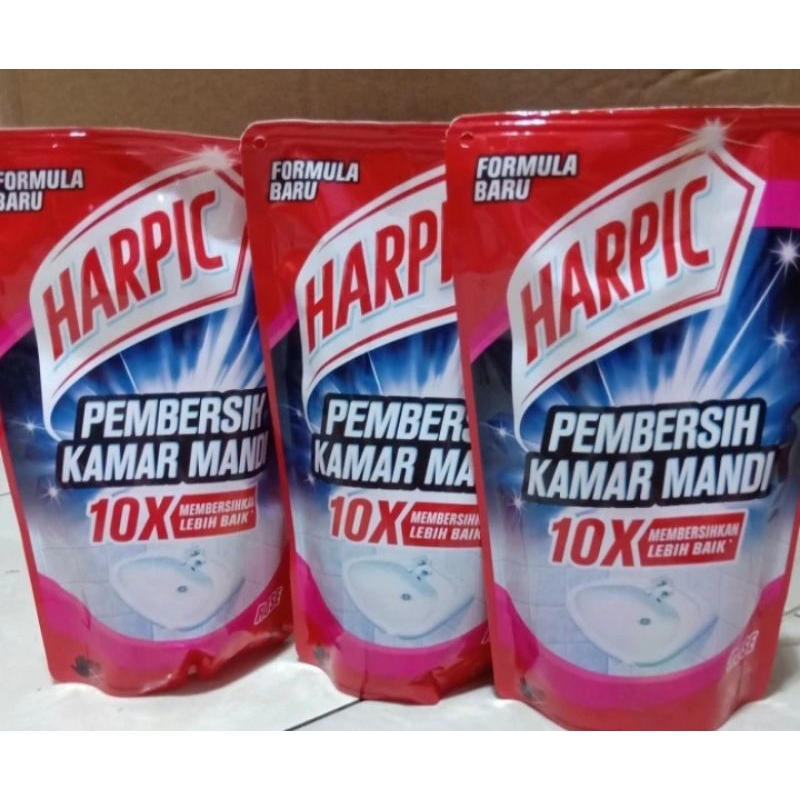 Harpic Pembersih Toilet Rose Refil  400 ml