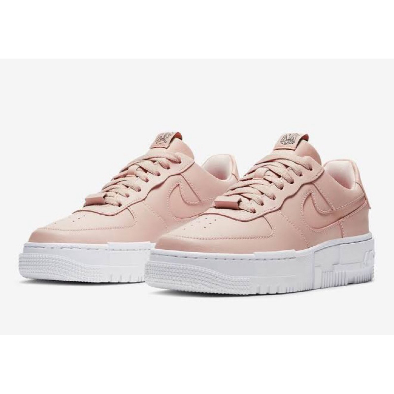 Nike Air Force 1 Pixel Particle Beige (Dusty Pink) 37.5 Preloved with box