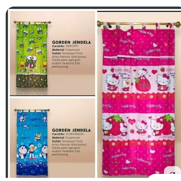 hordeng pintu kamar pintu rumah