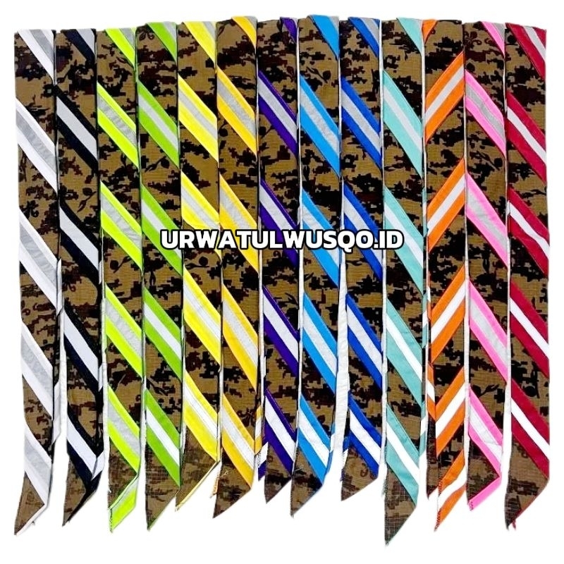 scraf Pramuka |  scraf loreng Pramuka | scraft bahan ripstok