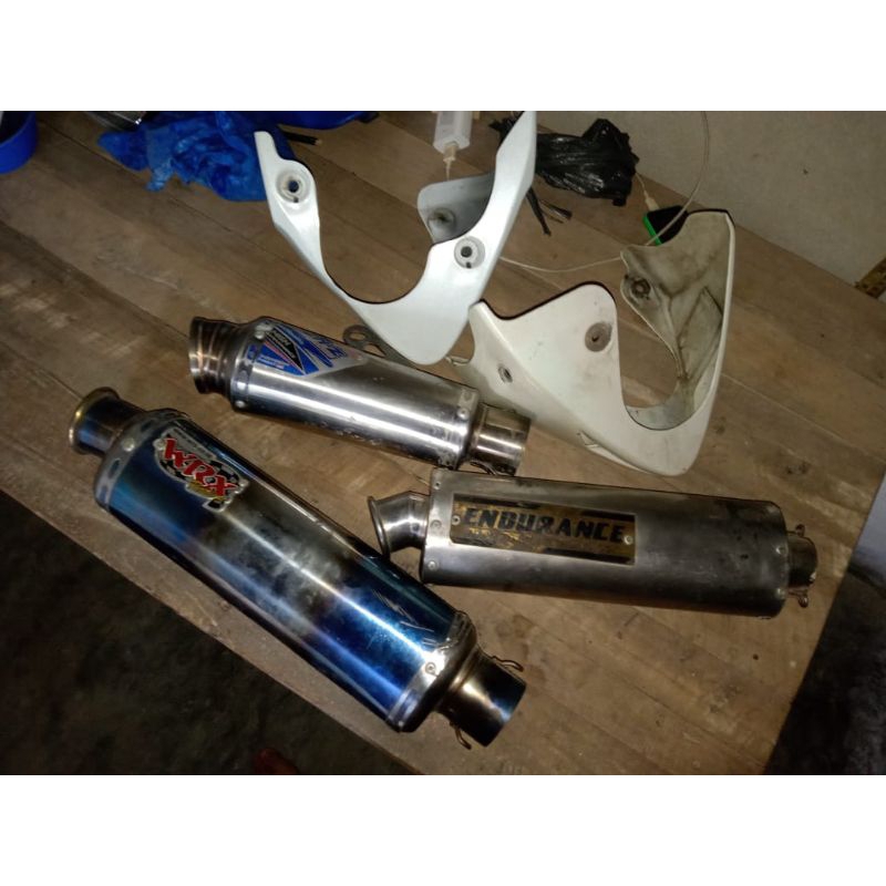 kenalpot wrx oval moncin hb 30cm original