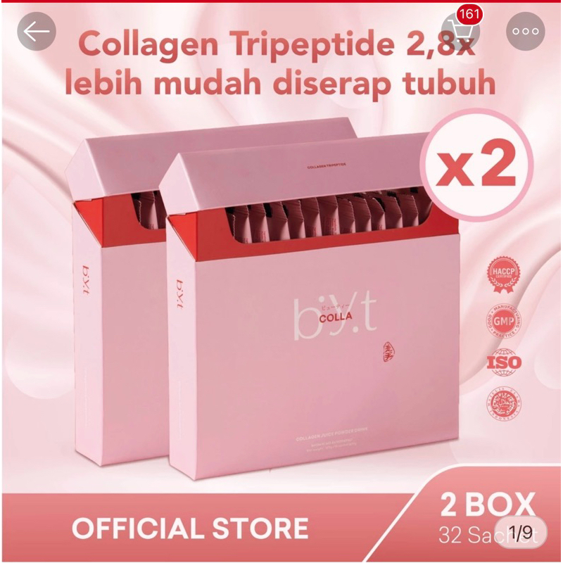 PRELOVED ORI BYT COLLA 1 Box - Collagen - Kolagen Tripeptide