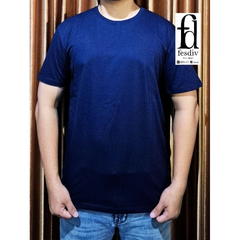 Kaos Polos - Cotton Combed 24s - NAVY