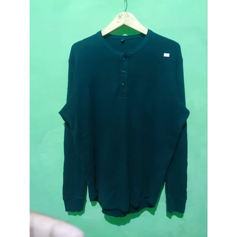 Longsleeve Uniqlo Waffle