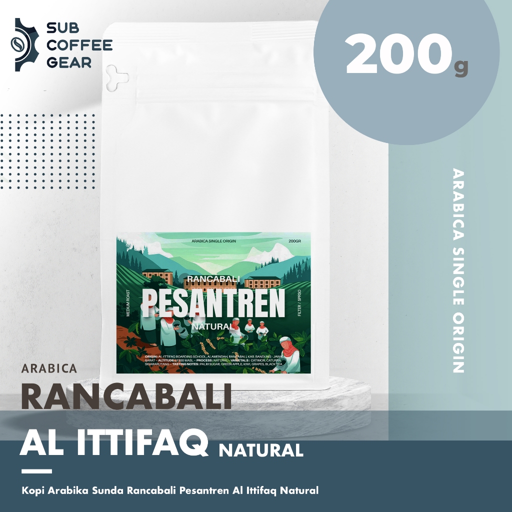 

KOPI ARABIKA SUNDA RANCABALI PESANTREN NATURAL SINGLE ORIGIN ARABICA COFFEE SPECIALTY COFFEE KOPI TANA SUNDA PASUNDAN JAVA PREANGER COFFEE PREMIUM ROASTED COFFEE BEAN GRADE 1 BIJI KOPI BUBUK FILTER MANUAL BREW ESPRESSO PATUHA CIWIDEY KOPI PRIANGAN SUB COF